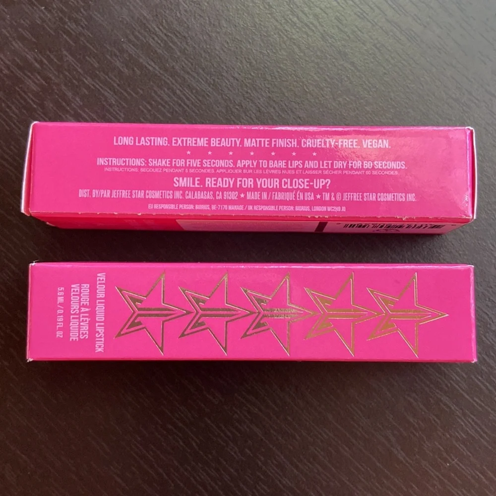 NEW! JEFFREE STAR VELOUR LIQUID Matte LIPSTICK in YAK Full Pigment Nude Pink